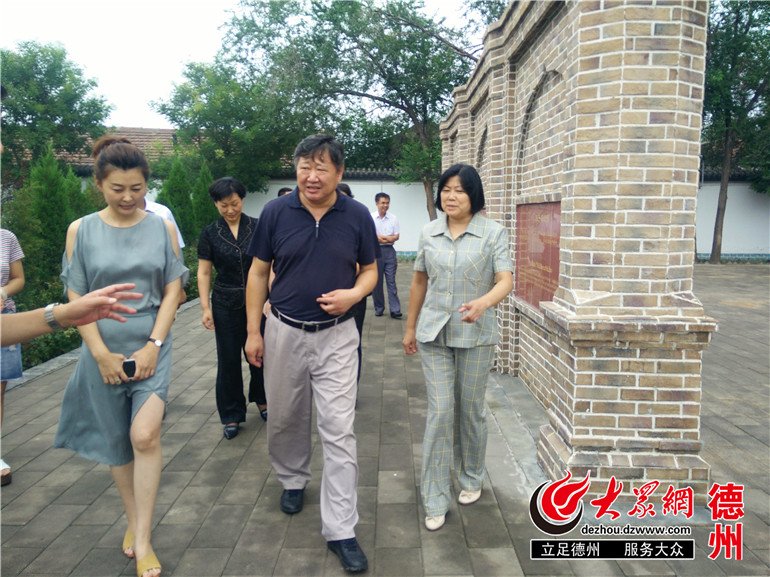 周晓波一行先后到武城县四女寺枢纽