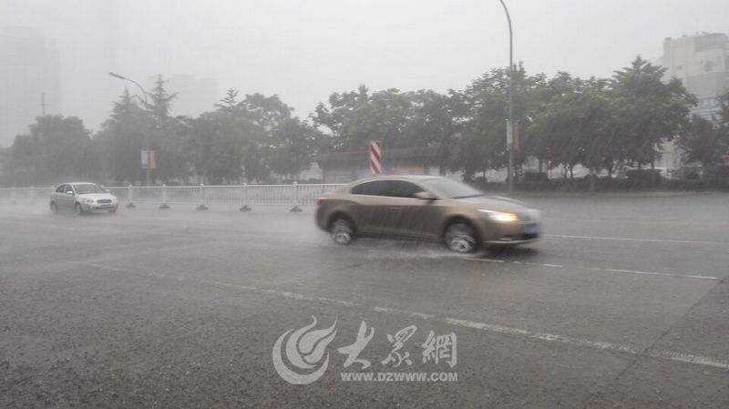 虽然降水断断续续