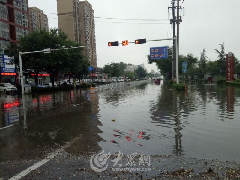 全市范围内开始降雨